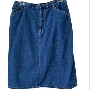 Vintage Denim Skirt